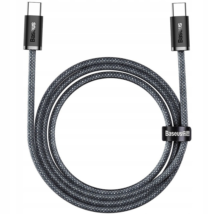 Kabel Baseus USB-C do USB-C, przewód 2m, 100W