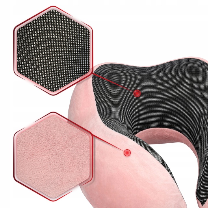 PODUSZKA PODRÓŻNA TURYSTYCZNA ROGAL NA SZYJĘ ZAGŁÓWEK DO SAMOCHODU MEMORY