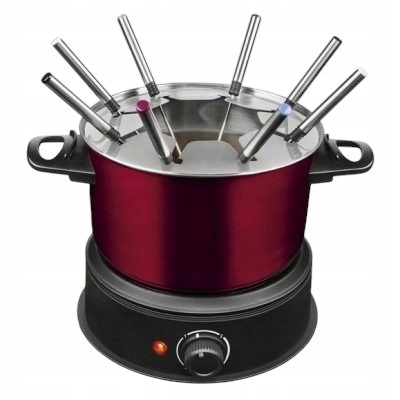 ZESTAW DO FONDUE FOUNDE ELEKTRYCZNY GARNEK DLA 8 OSÓB 1500W 3L 8 X WIDELEC