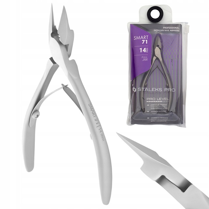 Staleks cęgi do wrastających paznokci 14mm NS-71/14