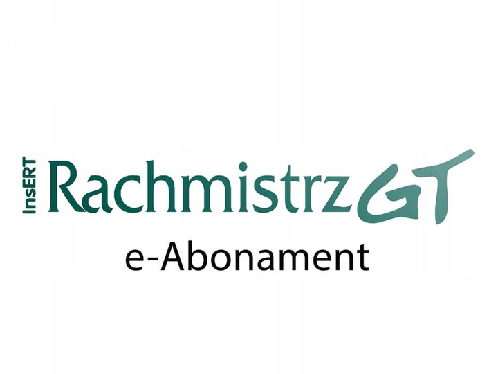 Program INSERT Rachmistrz GT