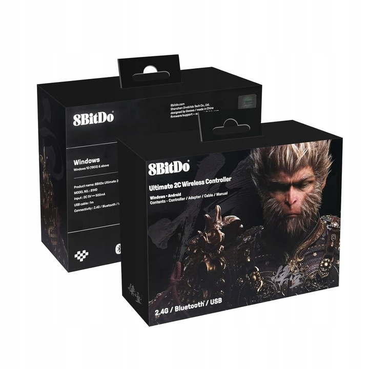 Kontroler 8Bitdo Ultimate 2C Hall Effect 2.4G Android PC Black Myth Wukong