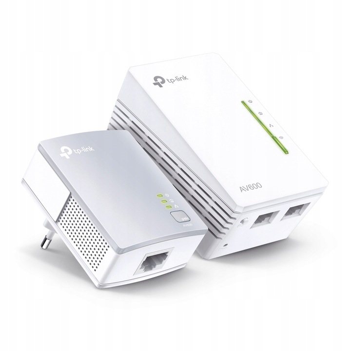 Transmiter sieciowy Power Line TP-Link TL-WPA4220KIT z WiFi zestaw