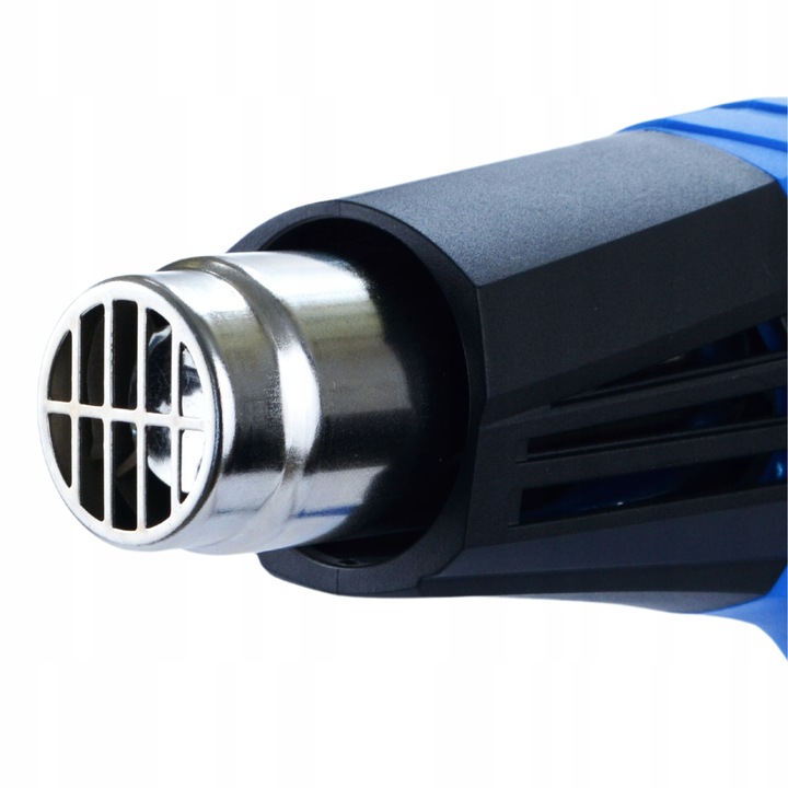 OPALARKA ELEKTRYCZNA 2 BIEGI 4 DYSZE 600C 2000W MOCNA ZESTAW BLACK