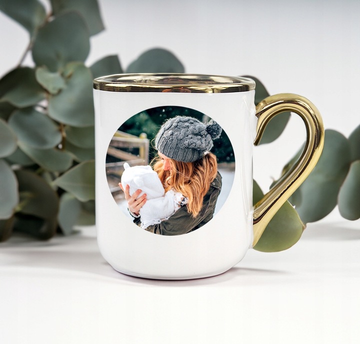 KUBEK Z TWOIM WŁASNYM NADRUKIEM FOTO ZDJĘCIEM NAPISEM LOGO NA PREZENT