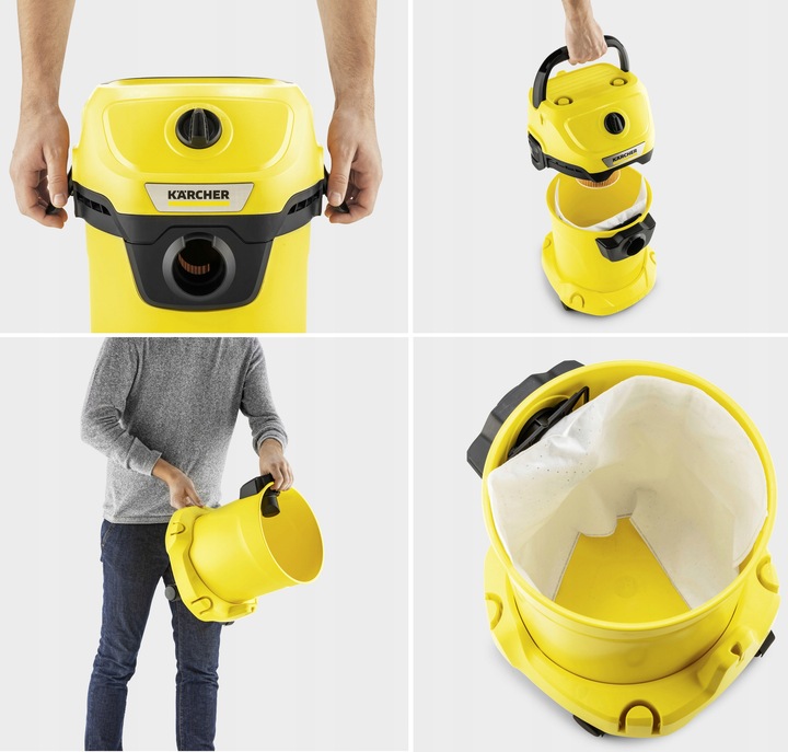 ODKURZACZ PRZEMYSŁOWY KARCHER WD3 V-17/4/20 MOCNY BUDOWLANY SUCHO