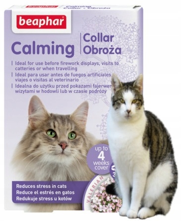 OBROŻA RELAKSACYJNA USPOKAJAJĄCA WYCISZAJĄCA KOT