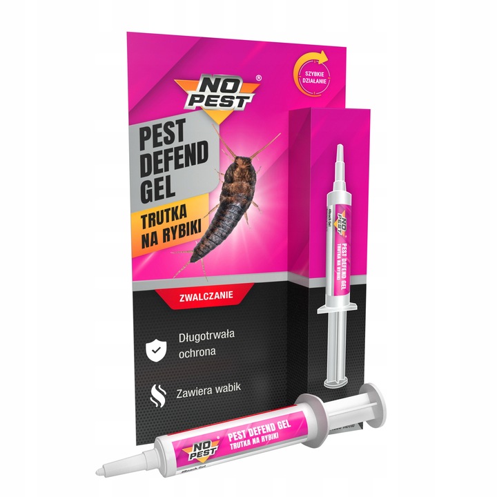 ŚRODEK PŁYN SPRAY + TRUTKA PREPARAT ŻEL NA RYBIKI SREBRZYKI DO