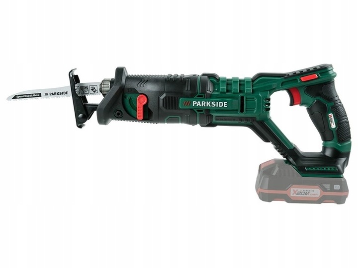 Piła szablasta akumulatorowa Parkside PSSA 20-Li B2