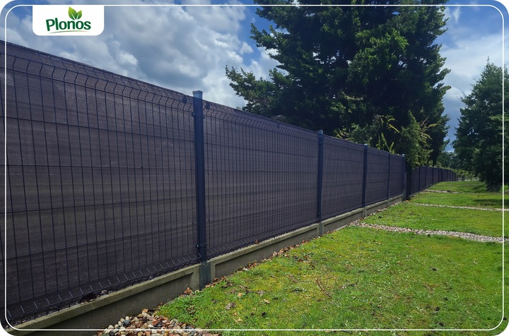 SIATKA CIENIUJĄCA NA PŁOT OGRODZENIE 1,2x25m MASKUJĄCA MATA OSŁONA 90%