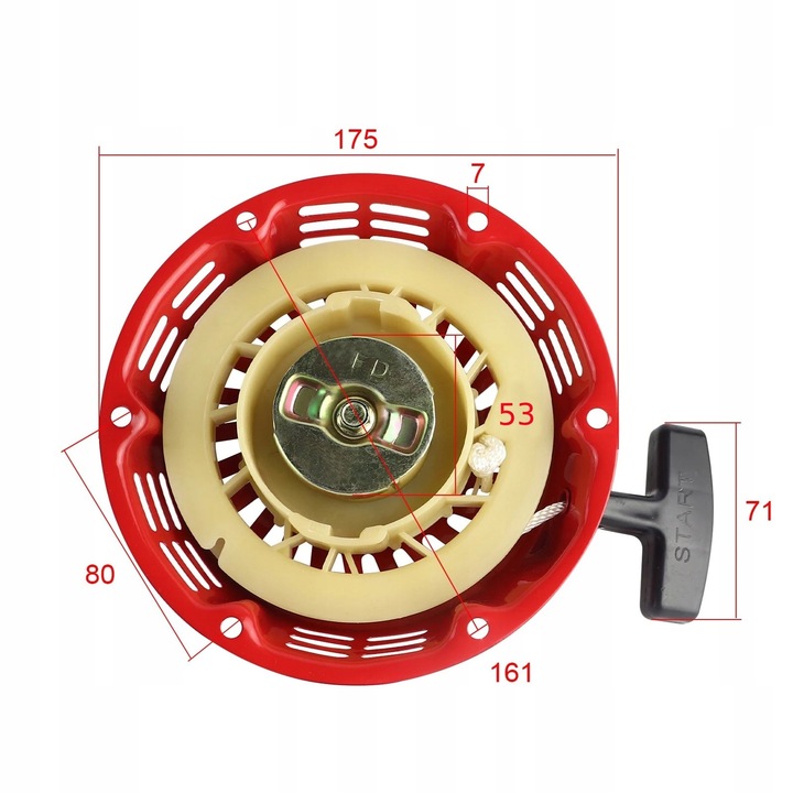 SZARPAK STARTER ROZRUSZNIK POMP SPALINOWYCH AGREGAT AGREGATU