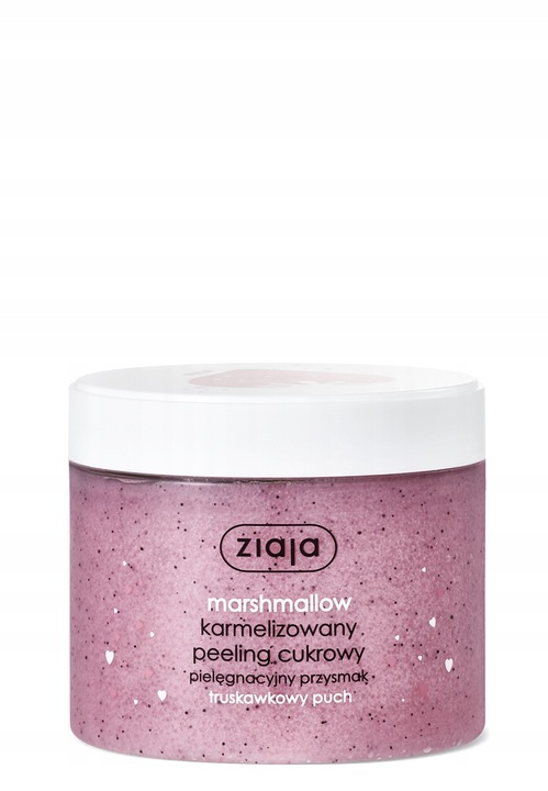 ZIAJA PEELING CUKROWY DO CIAŁA MARSHMALLOW 300ML