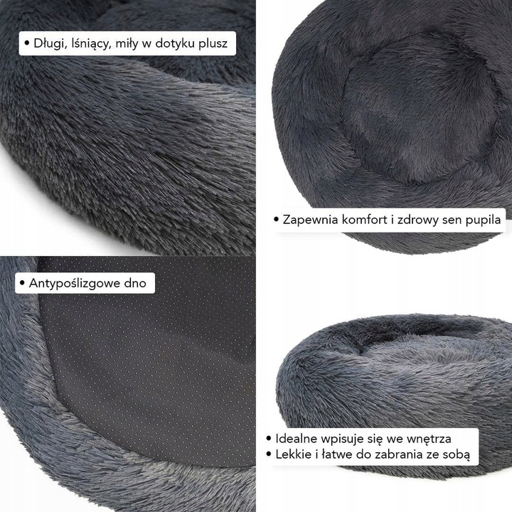 LEGOWISKO DLA PSA KOTA WŁOCHATE MIĘKKIE POSŁANIE WODOODPORNE PODUSZKA M 60