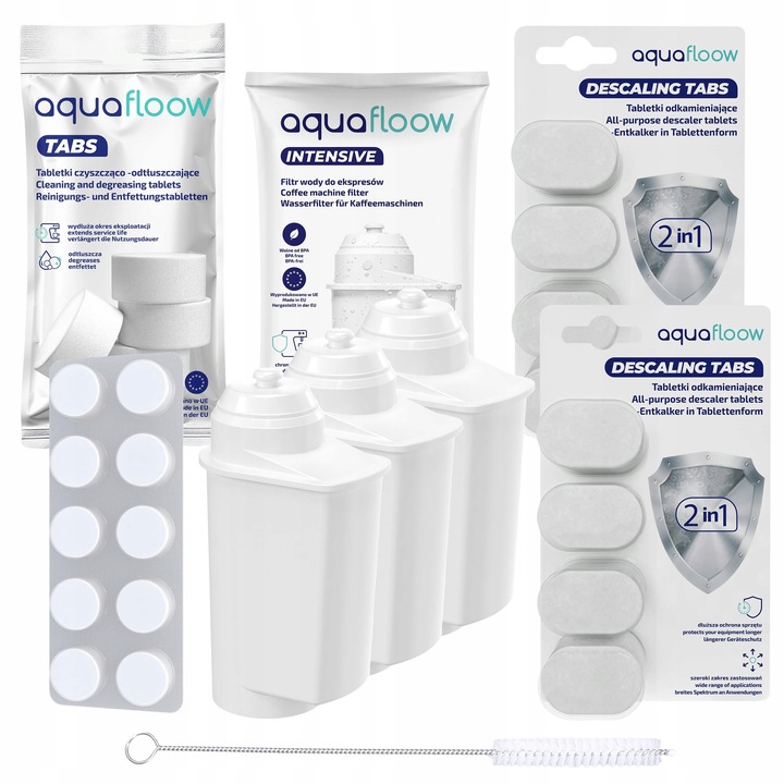 3x filtr do ekspresu Siemens EQ6 tabletki czyszczące odkamieniacz