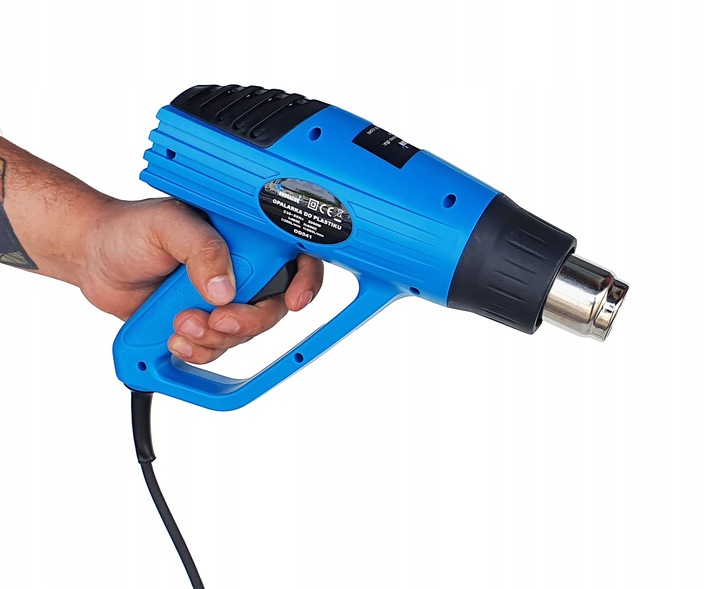 OPALARKA ELEKTRYCZNA 2000W 2 BIEGI 4 DYSZE WALIZKA