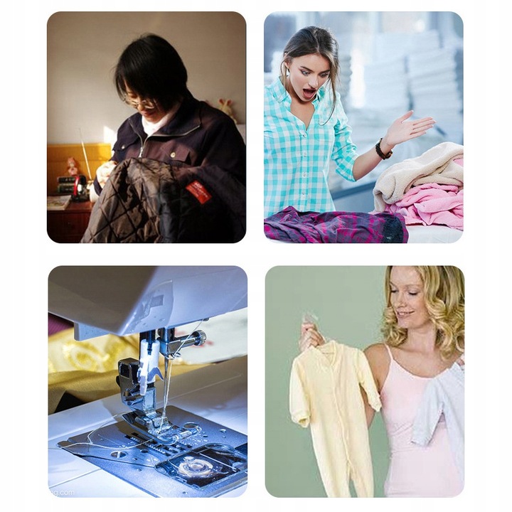 Domowa mini maszyna do szycia 12 ściegów z pedałem