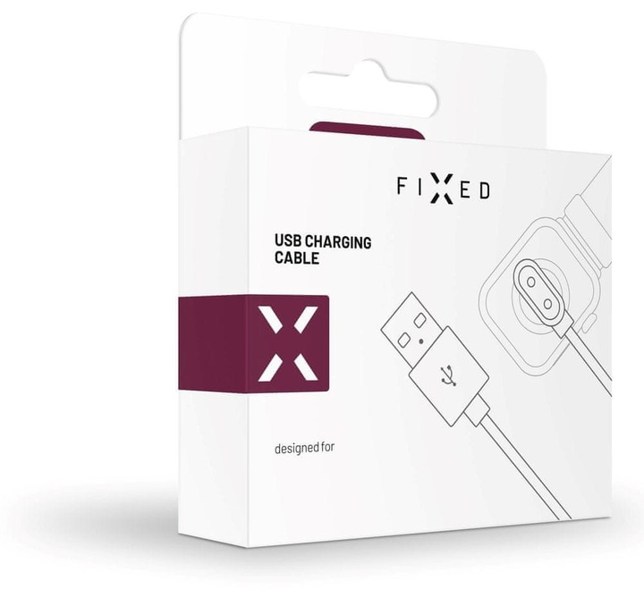 Kabel USB-A do ładowania inteligentnych zegarków Garmin | FIXDW-796