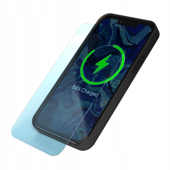 Etui do Apple iPhone 16 Pro Max (Do Magsafe, Magnetyczne, Czarny Mat)+Szkło