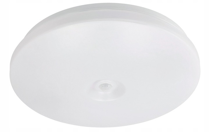 Plafon LED Lampa Sufitowa Z Czujnikiem Ruchu i Zmierzchu 2xE27 PIR