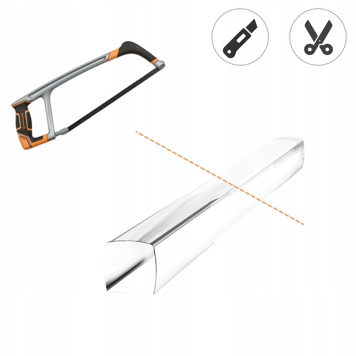 PRÓG AKRYLOWY DO KABINY PRYSZNICOWEJ LISTWA 100cm | 10x10mm |