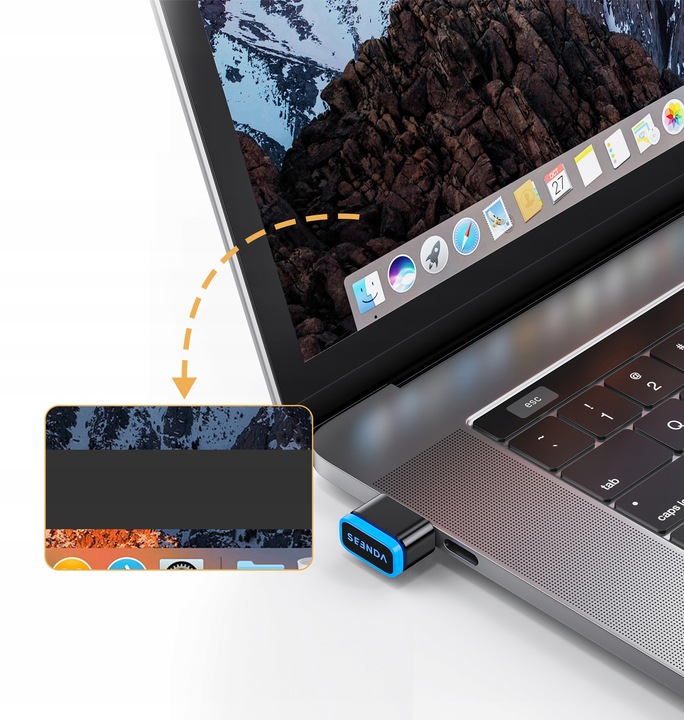 SYMULATOR MYSZKI SEENDA MOUSE JIGGLER USB PRACA ZDALNA 3 TRYBY