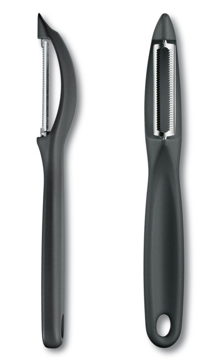 Victorinox 7.6075, obieraczka, dwukierunkowe ostrze ruchome, ząbkowane