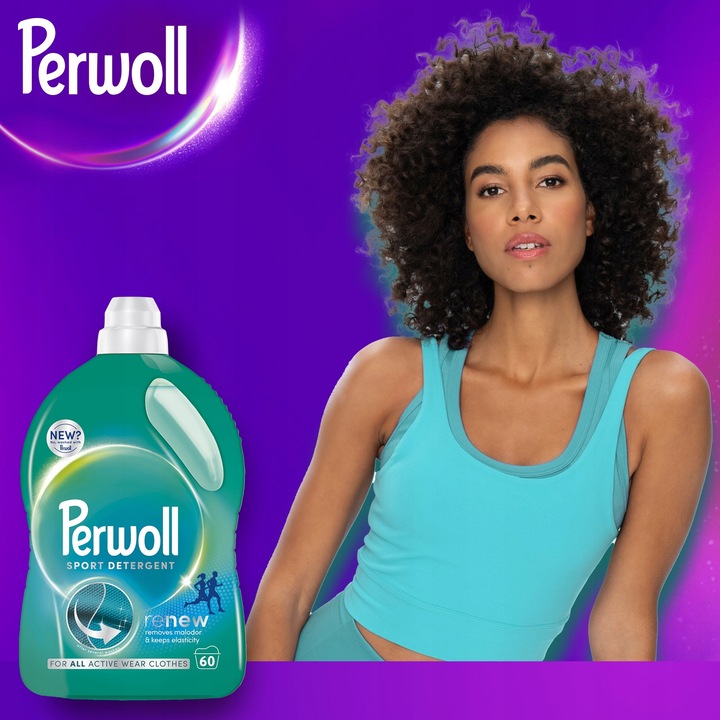 Perwoll Renew Sport płyn do prania 60 prań 3l