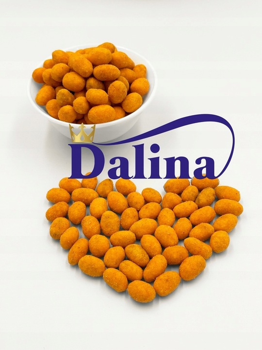 Orzeszki ziemne w chrupiącej panierce CHILI 1000g 1kg Dalina W CIEŚCIE