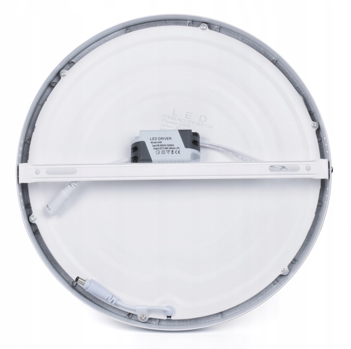 PLAFON NATYNKOWY LAMPA SUFITOWA LED 24W OKRĄGŁA PANEL ŚCIENNY ŚWIETLNY