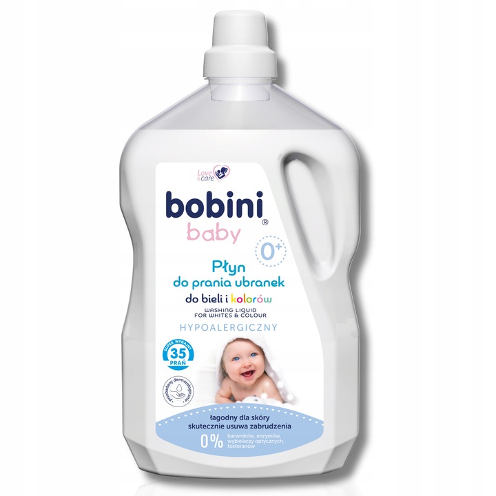 Bobini Baby Hipoalergiczny Płyn do Prania dla Dzieci 5l 70 prań