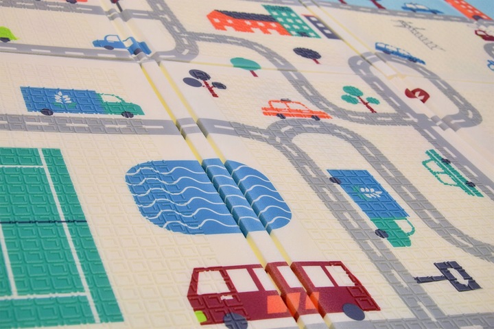 MATA PIANKOWA XPE SKŁADANA EDUKACYJNA 150X180 CM