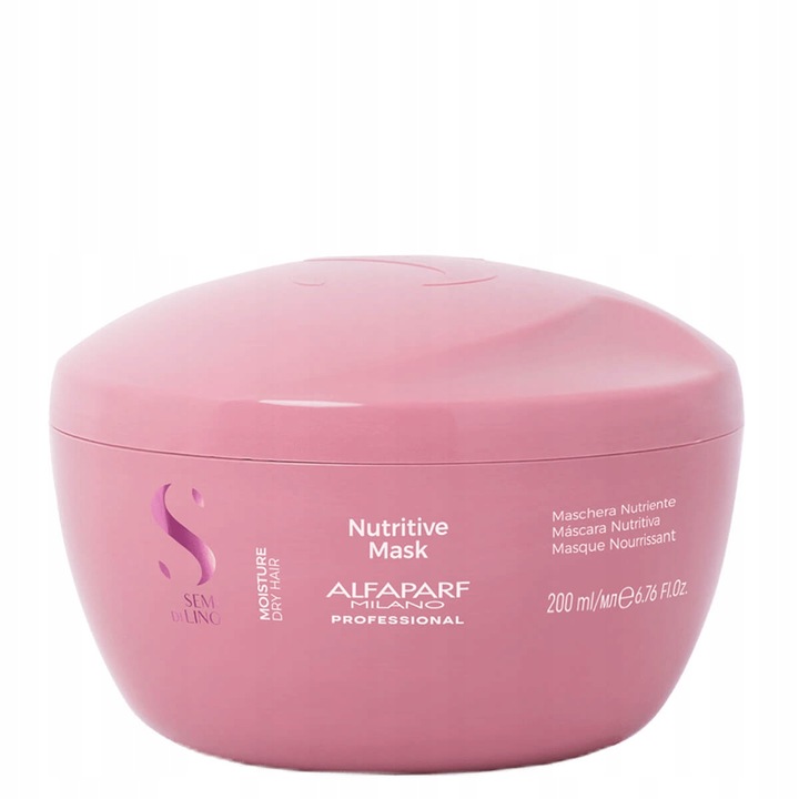 Alfaparf Semi di Lino Moisture Nutritive nawilżająca maska suche włosy 200