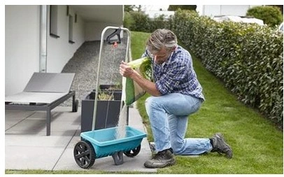 Siewnik Do Trawy i Nawozu Uniwersalny Ręczny Gardena L/00432-20 OKAZJA