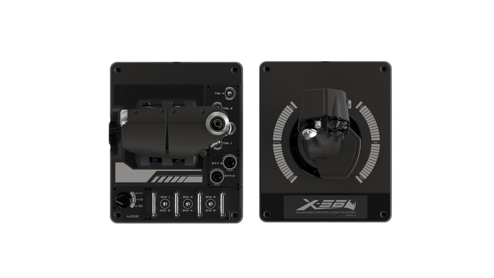 Joystick LOGITECH G Saitek PRO X56 H.O.T.A.S RGB do symulacji lotniczych