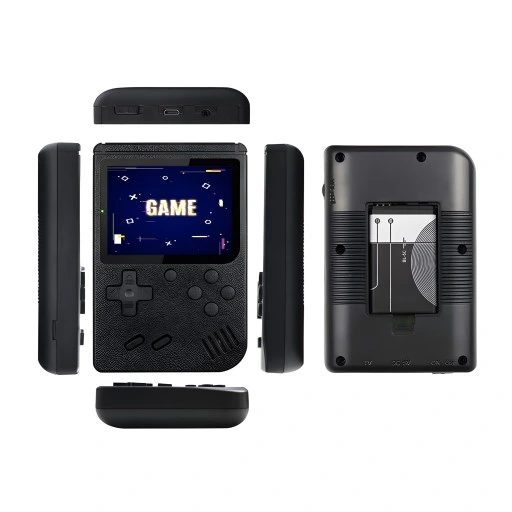 PRZENOŚNA MINI KONSOLA RETRO 400 GIER DO GRY DLA DZIECI + PAD