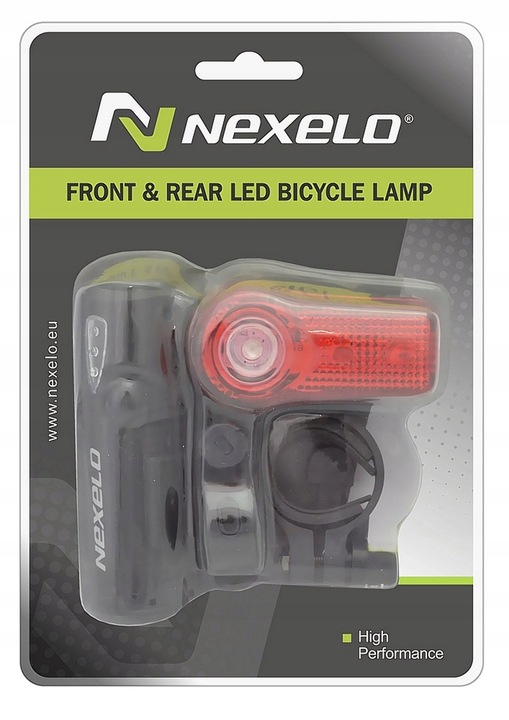 Lampki rowerowe lampka przednia tylna na rower do roweru zestaw lampek