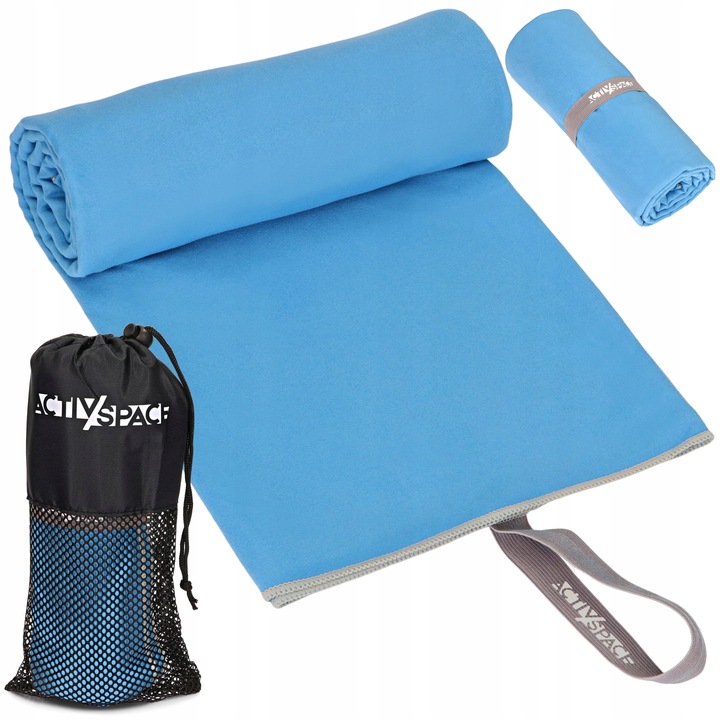 SZYBKOSCHNĄCY RĘCZNIK PLAŻOWY Z MIKROFIBRY DUŻY XL