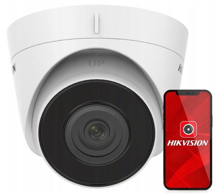 Zestaw Monitoringu IP 6 Kamer 4Mpx HIKVISION IPCAM-T4 Rejestrator SSD 1TB