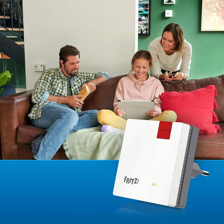 Mocny wzmacniacz Wi-Fi Mesh FRITZ!Repeater 600