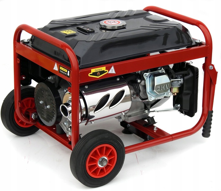 PROFESJONALNY AGREGAT PRĄDOTWÓRCZY 5,2kW EL-START AVR+ MIEDŹ STOJAN