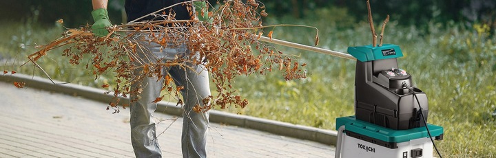 SAMOZASYSAJĄCY ROZDRABNIACZ DO GAŁĘZI Z KOSZEM 60 RĘBAK FREZOWY