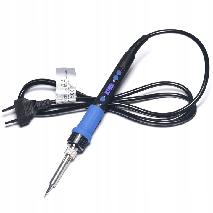 Lutownica Precyzyjna 100W Zestaw Lutowniczy LCD Odsysacz do Cyny 13