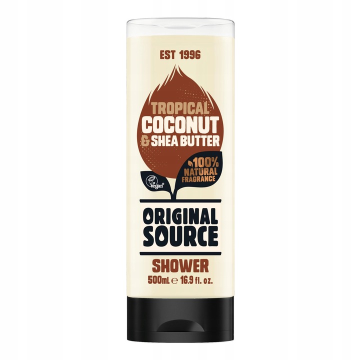 ORIGINAL SOURCE SHOWERGEL ŻEL POD PRYSZNIC ZESTAW MIX 4 X 500ml