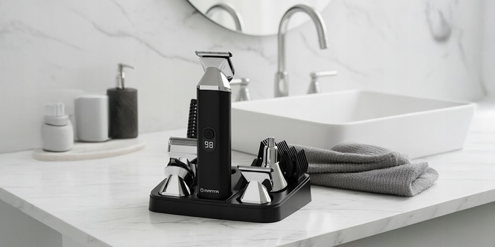 TRYMER MASZYNKA GOLARKA do strzyżenia golenia włosów brody nosa uszu