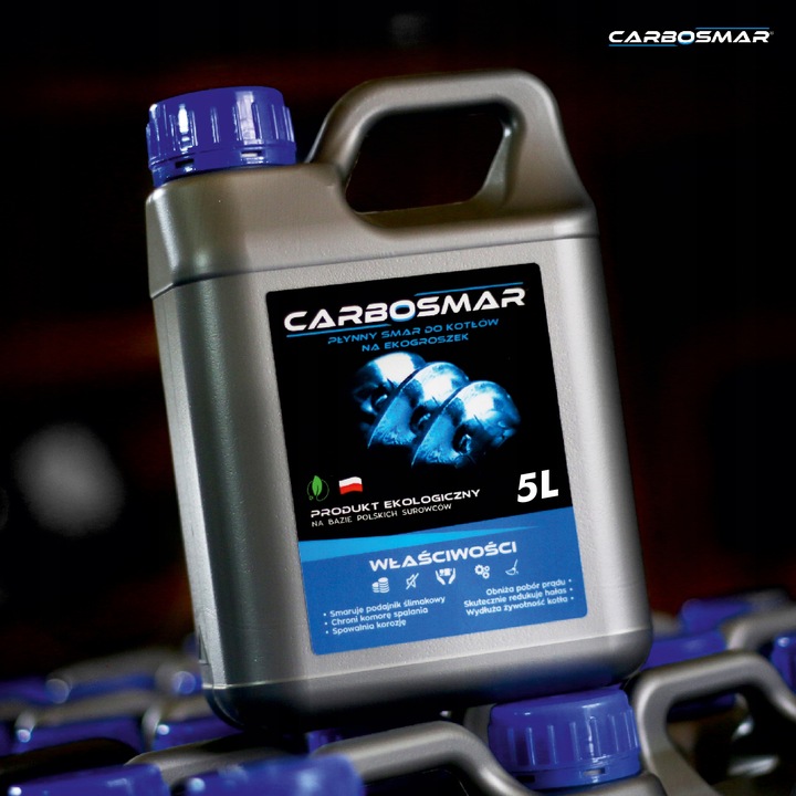 CARBOSMAR 5L dodatek do kotłów na EKOGROSZEK