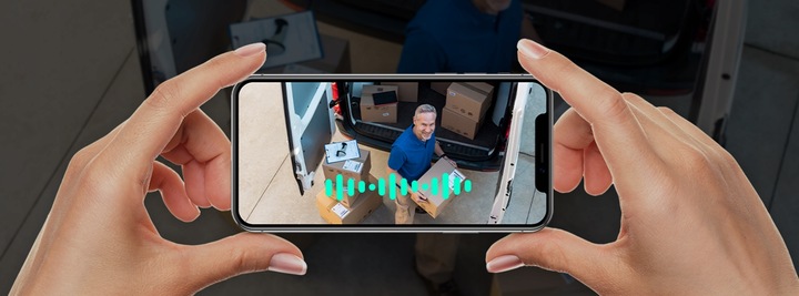 ZEWNĘTRZNA KAMERA NA KARTĘ SIM GSM LTE OBROTOWA 5MPX DUALNE DOŚWIETLENIE