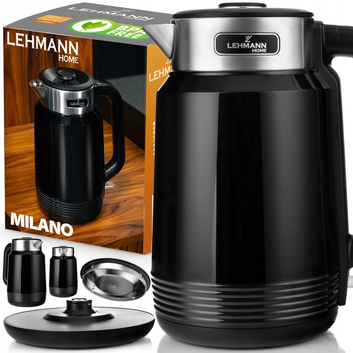 CZAJNIK ELEKTRYCZNY BEZPRZEWODOWY MOC 2200W BEZ ZBĘDNYCH BAJERÓW 2L