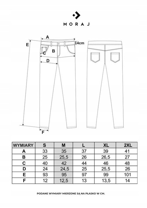 SPODNIE JEANSY SKINNY Z WYSOKIM STANEM RURKI KLASYCZNE MODNE MORAJ L