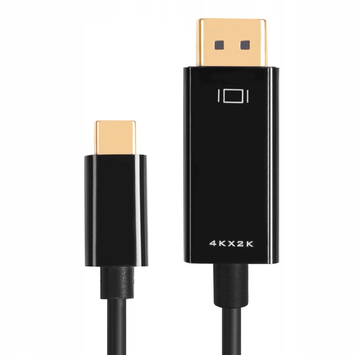 Kabel USB C do Display port Przejściówka adapter DP 4K Thunderbolt 1,8M