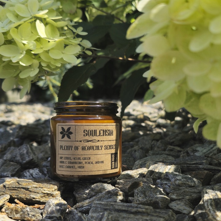 Świece Zapachowa Sojowe w Szkle, handmade, eco Zestaw 4x Świeczka 100